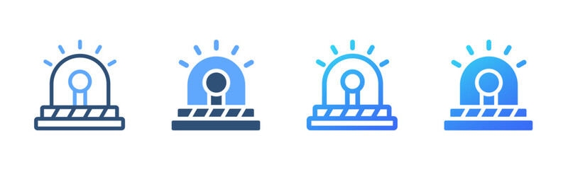 Siren icon sheet multi style collection