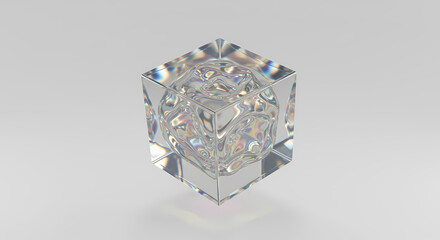 Obraz premium Ornate Silver Crest: Detailed 3D Render of a Heraldic Shield