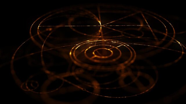 Sci Fi Tech HUD Holographic Screen