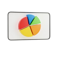 Obraz premium 3d pie chart