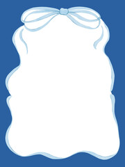 Watercolor whimsy frame