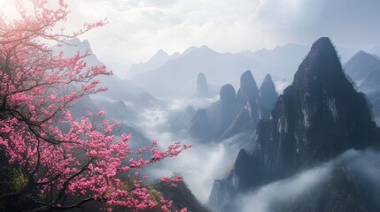 Malanhua flowers bloom all over the mountains

