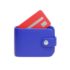 wallet with credit cards