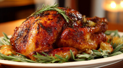 Thanksgiving roasted turkey