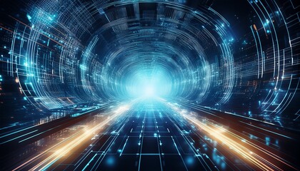 digital tunnel through which data travels