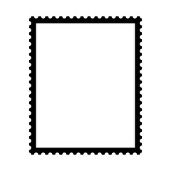 Postage stamp template