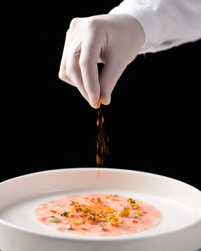 Red Shrimps tartara prawns from Mazara Mediterannean sea