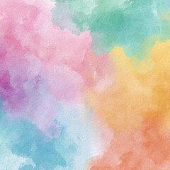 Colorful Watercolor Background Collection