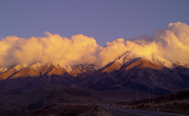 Southern Alps Canterbury NZ