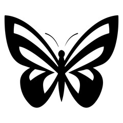 A beautiful butterfly with intricate symmetrical patterns on its wings, ready to soar with your vibrant colors.