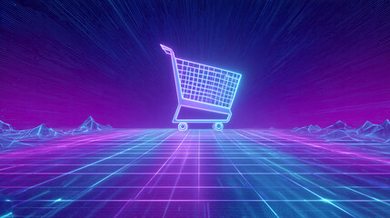 Cyber Monday digital sale background