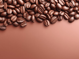 International Coffee Day coffee beans background