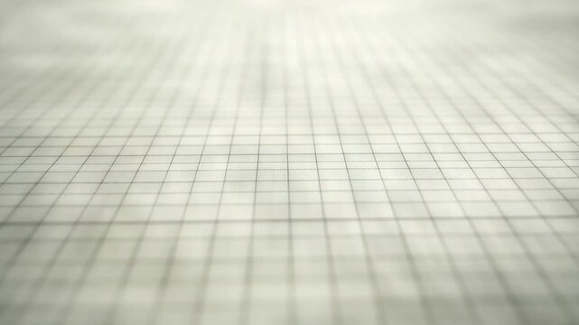 Close-up of a gridded paper surface