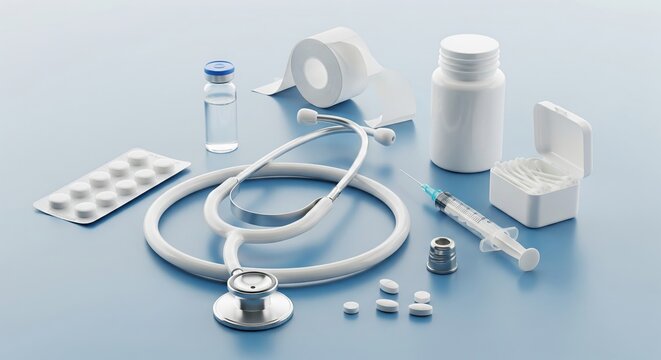 Medical Supplies and Equipment Set
