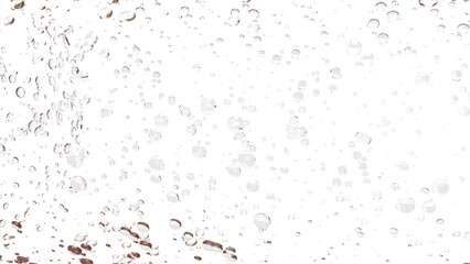 The Water drop on window png image 3d Rendering..