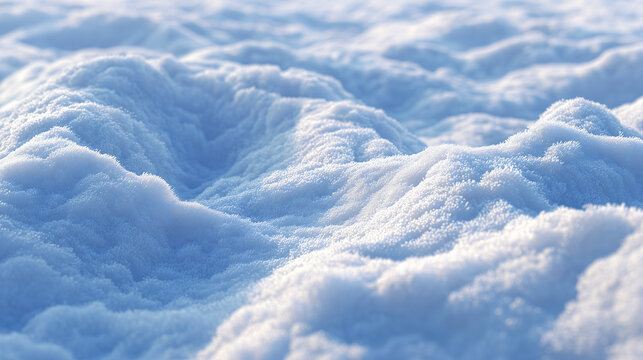 Soft snow texture background