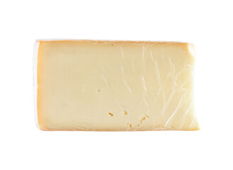 Cheese cut out isolated transparent background