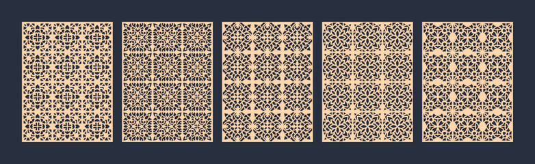 Arabic seamless pattern with arabic and islamic ornament big set © Laiju Akter