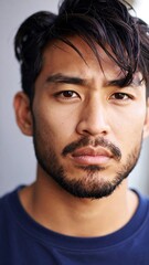 Obraz premium Close-up portrait of a man