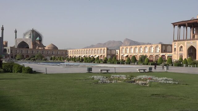 The Majestic Ali Qapu Palace in Isfahan