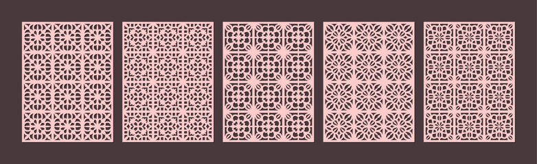 Panel Design for Decorative Screens	