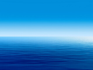 Obraz premium Gradient blue ocean water background
