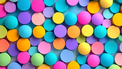 Colorful, abstract sphere background