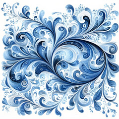 Seamless Printing Pattern Design for Clothing – AI Generated Textile Texture for All-Over Printing