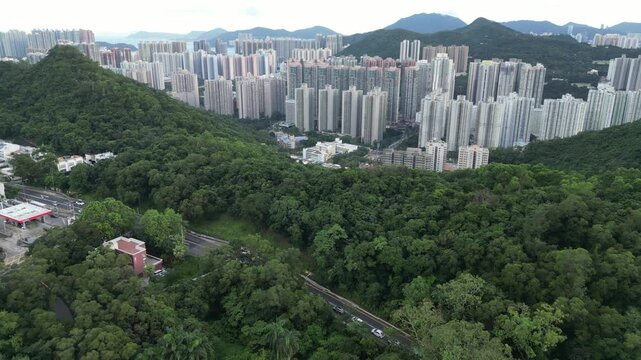 Tseung Kwan O Urban Skyline Residential Coastal View Hong Kong June 21 2022