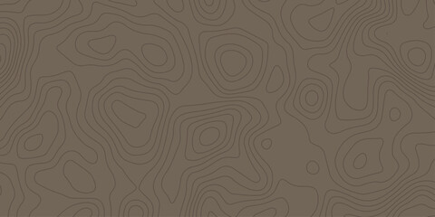 Seamless earth-tone contour line pattern resembling elevation maps, ideal for hiking themes, outdoor branding, nature graphics, and adventure-related creative projects.