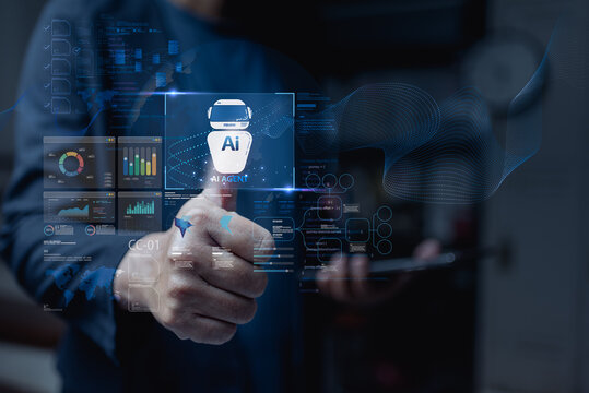 AI agent optimizes business marketing with generative artificial intelligence, automating complex system analysis and enhancing search engine optimization for investment growth