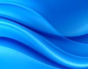 Fototapeta premium Abstract blue wave background