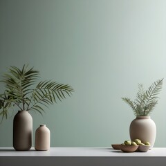 A Tranquil Corner: Minimalist Greenery and Neutral Tones