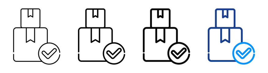 Ready Stock Icon Multiple Outline Collection Set
