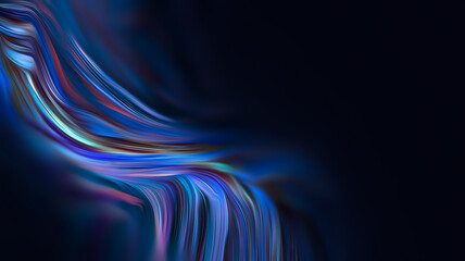 Obraz premium Fluid Colors Blend in an Abstract Design Background