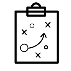  Hand-Drawn Football Tactics Illustration