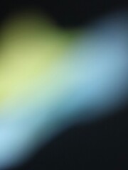 Blurry Yellow and Blue Light Effect