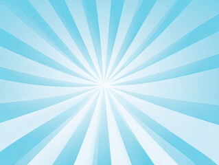 Light blue radial lines converging to a central point