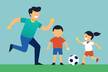 Obraz premium boy playing soccer