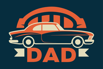retro car vector