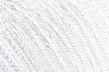 Fototapeta premium Close-up of thick, white, paint strokes creating diagonal lines