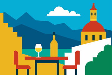 Obraz premium restaurant menu design