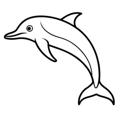 Obraz premium dolphin vector illustration