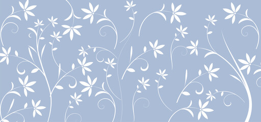 Floral Background Pattern for Elegant Designs