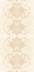 Fototapeta premium Floral Background Pattern for Elegant Designs