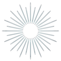 Obraz premium Y2k Geometric Shapes