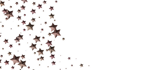 Abstract background with brown stars. Perfect for festive designs, cards, and websites.