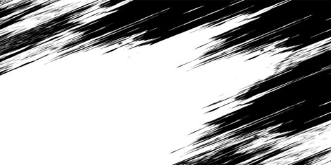 Vector brush sroke texture. Distressed uneven grunge background. Abstract distressed vector illustration. Overlay over any design to create interesting effect and depth. Black isolated on white. EPS10