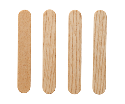 Craft sticks ready for creative art projects and summertime fun