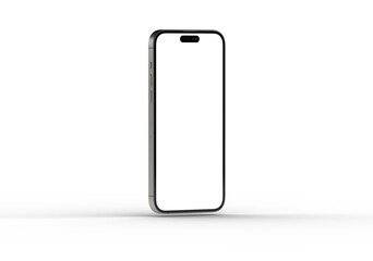 Clean design smartphone mockup. Perfect for app presentations or website designs.